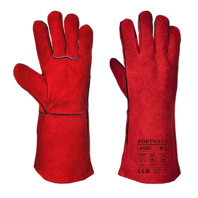 Перчатки рабочие защитные для сварщика кожаные PORTWEST A500 A500 фото