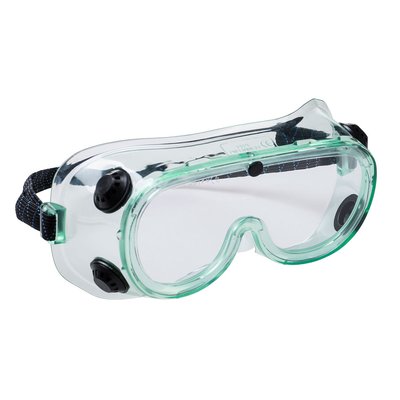 Защитные очки от химических веществ PORTWEST PS21 закрытые, ацетатные, AS PS21 фото