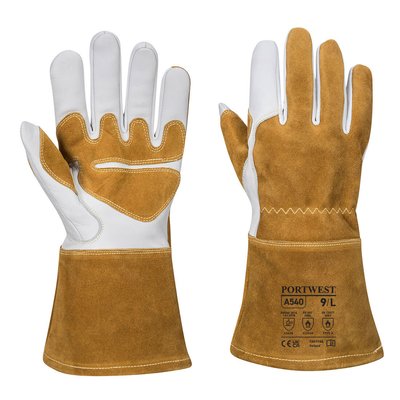 Перчатки рабочие кожаные для сварщика PORTWEST Ultra A540 A540 фото