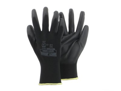 Перчатки полиэстер с полиуретановым покрытием Safety Jogger MULTITASK BLACK MULTITASK фото
